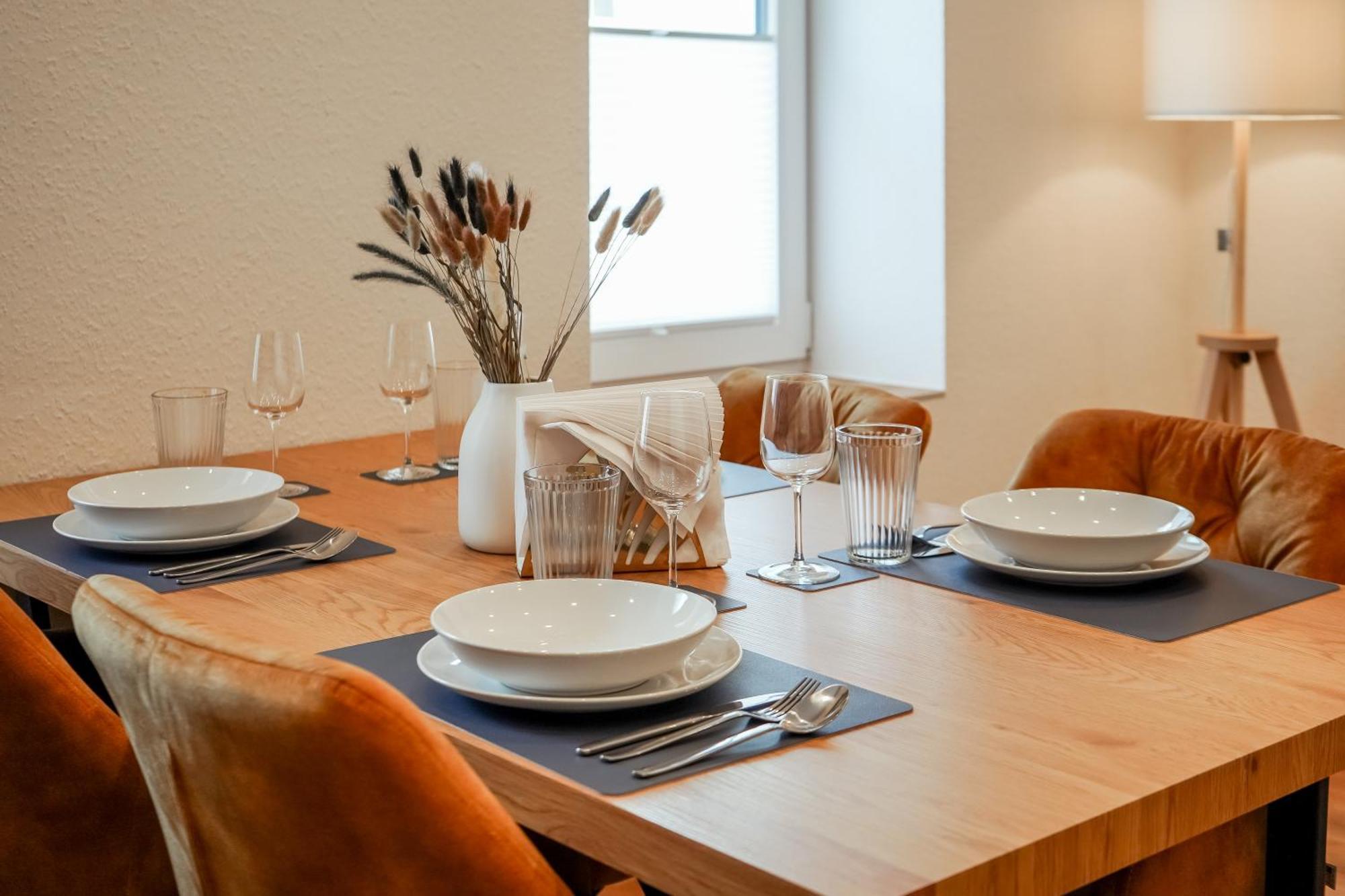 7Seas Boutique Aparthotel Homburg - Stilvoll, Digital & Ideal Fuer Familie & Business Extérieur photo