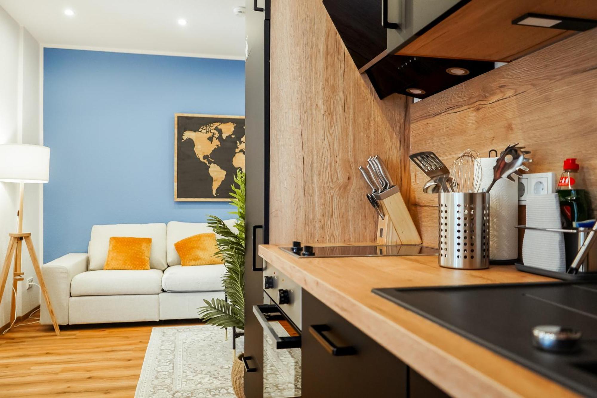 7Seas Boutique Aparthotel Homburg - Stilvoll, Digital & Ideal Fuer Familie & Business Extérieur photo